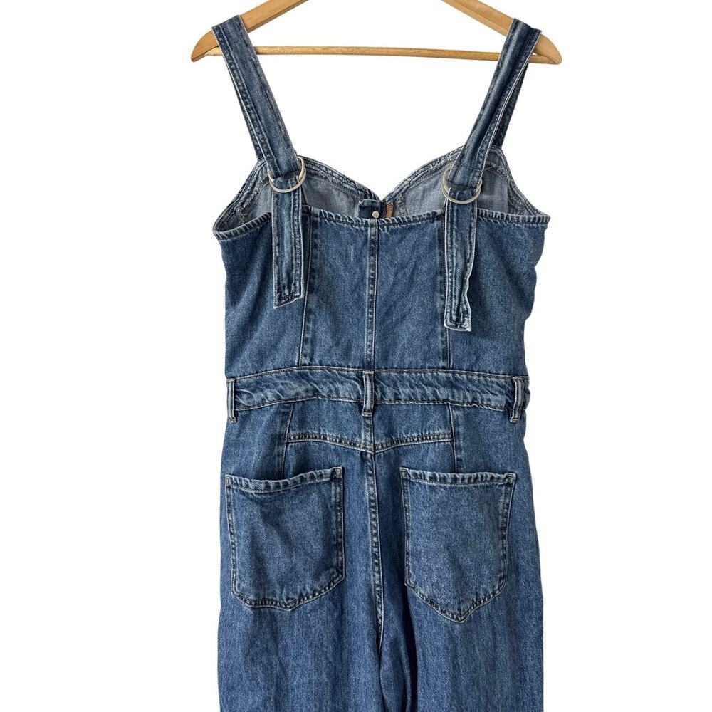 Free People|We the Free|Revolve| Kensington Denim Jumpsuit Size 8 *EUC - Picture 9 of 12